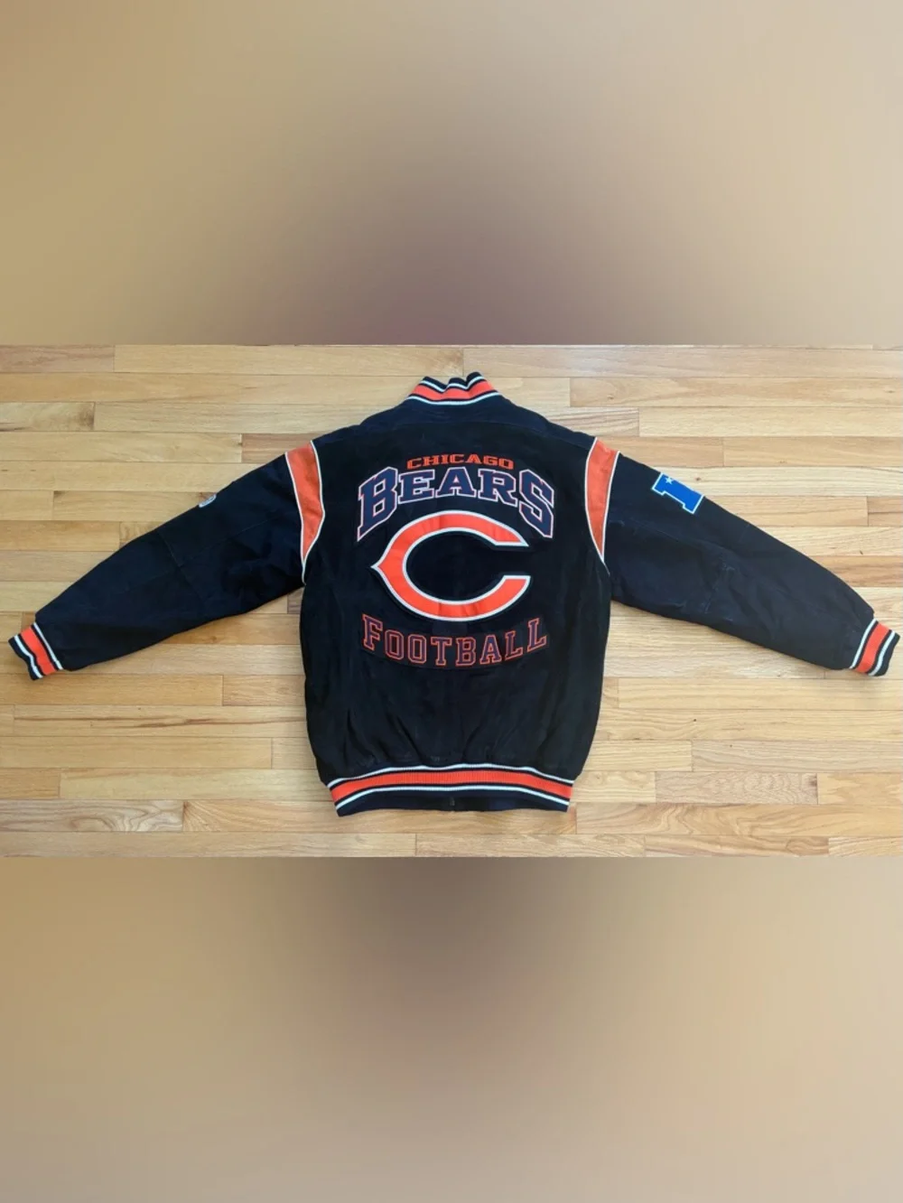 Vintage Chicago Bears NFL G-III Varsity Jacket Coat Men’s Size L